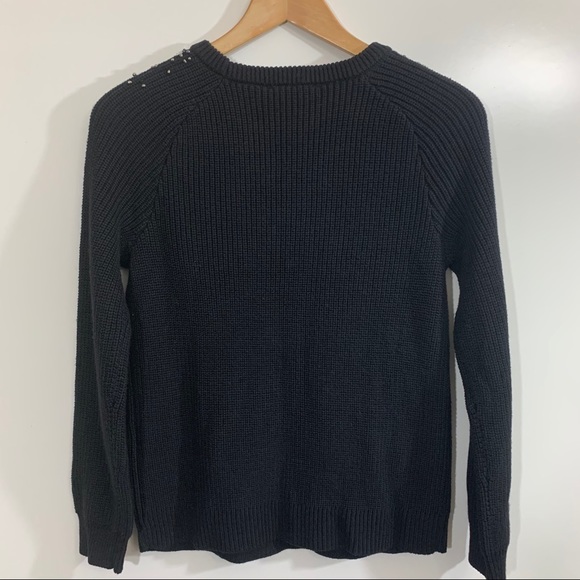 NWT INC Thick Knit Beaded Sparkle Sweater - Picture 3 of 6